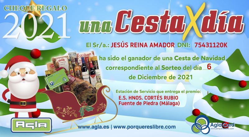 GANADOR DIA 6 CHEQUE 800